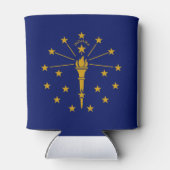 Staatsflagge Indiana Dosenkühler (Rückseite)