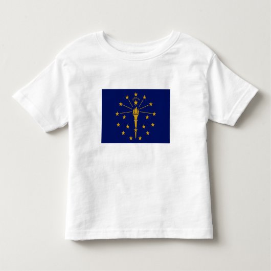 Staatsflagge Indiana Kleinkind T-shirt (Vorderseite)