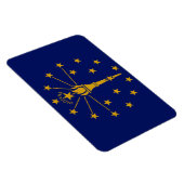Staatsflagge Indiana Magnet (Rechte Seite)