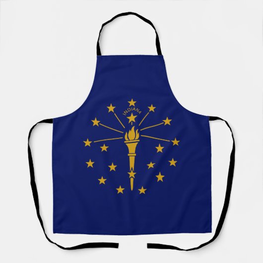 Staatsflagge Indiana Schürze (Vorderseite)