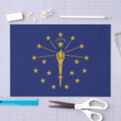 Staatsflagge Indiana Seidenpapier (Handwerk)