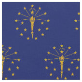 Staatsflagge Indiana Stoff (Nahaufnahme)