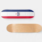 Staatsflagge Iowa Skateboard (Horizontal)