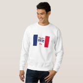 Staatsflagge Iowa Sweatshirt (Vorne ganz)
