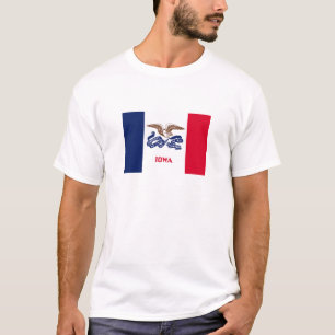 Staatsflagge Iowa T-Shirt