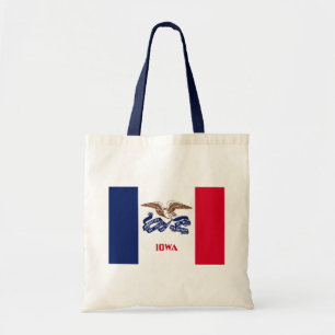 Staatsflagge Iowa Tragetasche