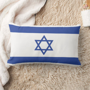 Staatsflagge Israels, Davidstern Judentum jüdisch Lendenkissen