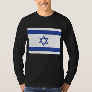 Staatsflagge Israels, Davidstern Judentum jüdisch T-Shirt