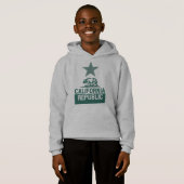Staatsflagge KALIFORNIEN Hoodie (Vorne ganz)