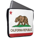 Staatsflagge Kaliforniens, USA Laptopschutzhülle (Vorne Rechts)