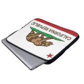 Staatsflagge Kaliforniens, USA Laptopschutzhülle (Vorne Knopf)