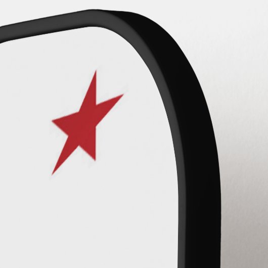 Staatsflagge Kaliforniens, USA Pickleball Schläger (Linke Seite)