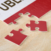 Staatsflagge Kaliforniens, USA Puzzle (Seite)