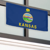 Staatsflagge Kansas Banner (Äußeres Gebäude)