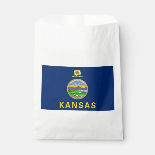 Staatsflagge Kansas Geschenktütchen (Vorderseite)