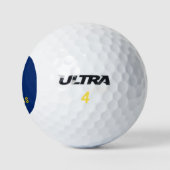 Staatsflagge Kansas Golfball (Logo)