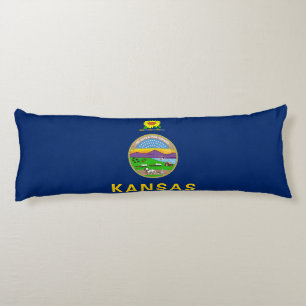 Staatsflagge Kansas Seitenschläferkissen