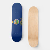 Staatsflagge Kansas Skateboard (Vorderseite)
