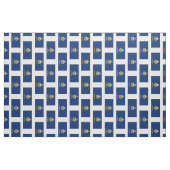 Staatsflagge Kansas Stoff (Fat Quarter (45,7 x 55,9 cm))
