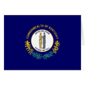 Staatsflagge Kentucky (Vorderseite (Horizontal))