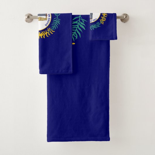 Staatsflagge Kentucky Badhandtuch Set (Insitu)