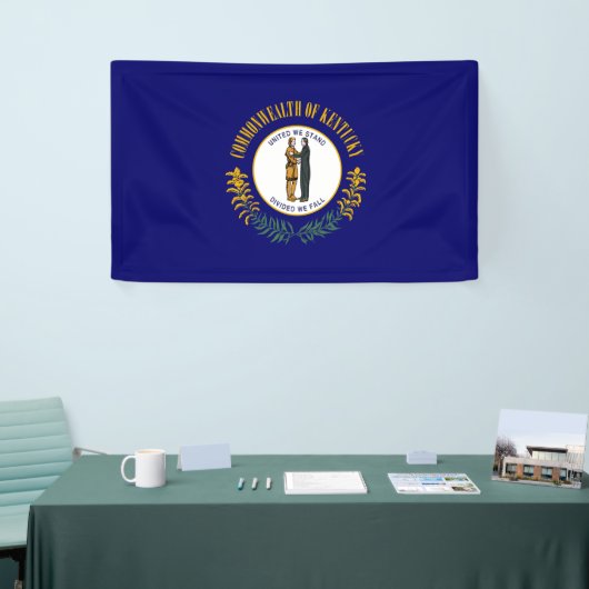 Staatsflagge Kentucky Banner (Messeveranstaltung)