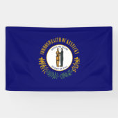 Staatsflagge Kentucky Banner (Horizontal)