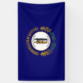 Staatsflagge Kentucky Banner (Vertikal)