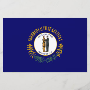 Staatsflagge Kentucky Briefpapier