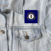 Staatsflagge Kentucky Button (Beispiel)