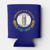 Staatsflagge Kentucky Dosenkühler (Rückseite)
