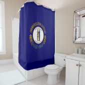Staatsflagge Kentucky Duschvorhang (Beispiel)