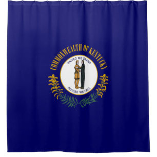 Staatsflagge Kentucky Duschvorhang