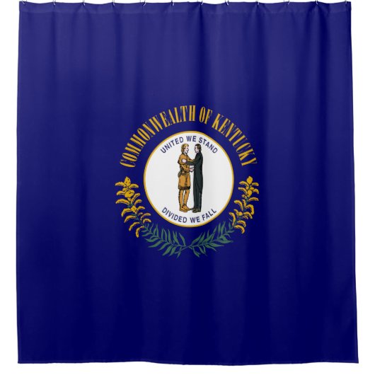 Staatsflagge Kentucky Duschvorhang (Vorderseite)