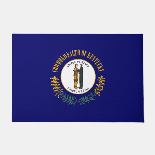 Staatsflagge Kentucky Fußmatte (Vorderseite)