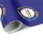 Staatsflagge Kentucky Geschenkpapier (Rolleneckpunkt)