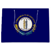 Staatsflagge Kentucky Große Geschenktüte (Vorderseite)