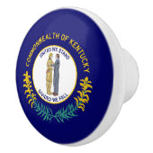 Staatsflagge Kentucky Keramikknauf (Rechts)