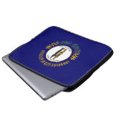 Staatsflagge Kentucky Laptopschutzhülle (Vorne Knopf)