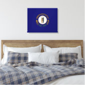Staatsflagge Kentucky Leinwanddruck (Insitu (Schlafzimmer))