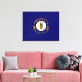 Staatsflagge Kentucky Leinwanddruck (Insitu (Wohnzimmer))