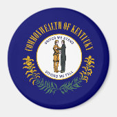 Staatsflagge Kentucky Magnet (Vorne)