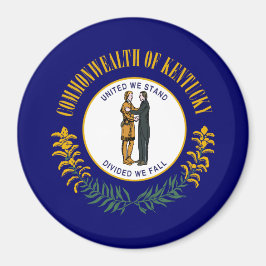 Staatsflagge Kentucky Magnet