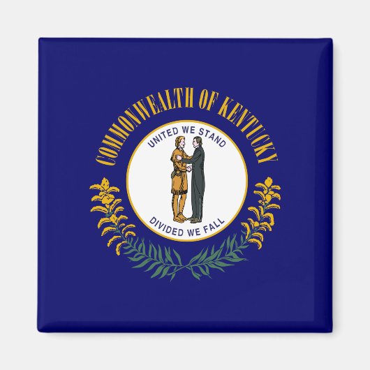 Staatsflagge Kentucky Magnet (Vorne)