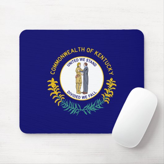 Staatsflagge Kentucky Mousepad (Mit Mouse)