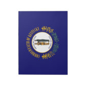 Staatsflagge Kentucky Notizblock (Rotiert)