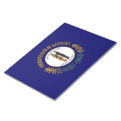 Staatsflagge Kentucky Notizblock (angewinkelt)