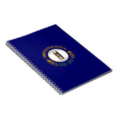 Staatsflagge Kentucky Notizblock (Rechte Seite)