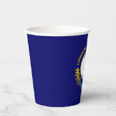 Staatsflagge Kentucky Pappbecher (Vorderseite)