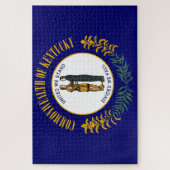 Staatsflagge Kentucky Puzzle (Vertikal)